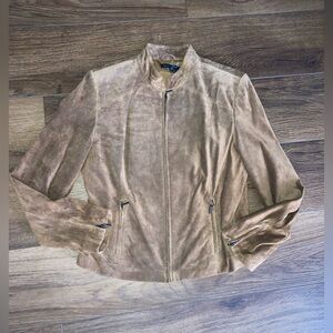 Valerie Stevens broen Suede leather Jacket size m